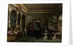 Coffee House in Tophane, Second Half of the 19th cen by Megerdich Jivanian