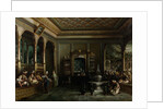 Coffee House in Tophane, Second Half of the 19th cen by Megerdich Jivanian