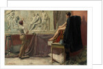 The sculptors studio, 1885 by Tom Roberts