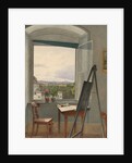 View from the Artists Studio in Alservorstadt toward Dornbach, 1836 by Jakob Alt