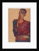 Self-Portrait with Eyelid Pulled Down, 1910 by Egon Schiele
