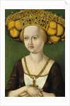 Portrait of Kunigunde of Austria, ca 1485 by Austrian Artist ot the Tyrol School