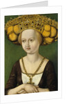 Portrait of Kunigunde of Austria, ca 1485 by Austrian Artist ot the Tyrol School