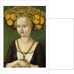 Portrait of Kunigunde of Austria, ca 1485 by Austrian Artist ot the Tyrol School