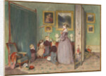 The Evening Prayer (Archduchess Sophie with children), 1839 by Peter Fendi