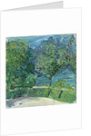 Lakeside Road near Gmunden, 1907 by Richard Gerstl
