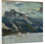 Lake Traun with Mountain Sleeping Greek, 1907 by Richard Gerstl