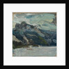 Lake Traun with Mountain Sleeping Greek, 1907 by Richard Gerstl