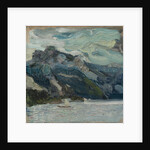 Lake Traun with Mountain Sleeping Greek, 1907 by Richard Gerstl