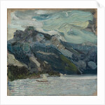 Lake Traun with Mountain Sleeping Greek, 1907 by Richard Gerstl
