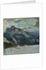 Lake Traun with Mountain Sleeping Greek, 1907 by Richard Gerstl