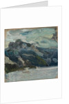 Lake Traun with Mountain Sleeping Greek, 1907 by Richard Gerstl
