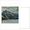 Lake Traun with Mountain Sleeping Greek, 1907 by Richard Gerstl
