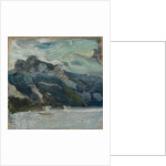 Lake Traun with Mountain Sleeping Greek, 1907 by Richard Gerstl