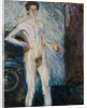 Nude Self-Portrait with Palette, 1908 by Richard Gerstl
