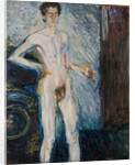 Nude Self-Portrait with Palette, 1908 by Richard Gerstl