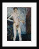 Nude Self-Portrait with Palette, 1908 by Richard Gerstl