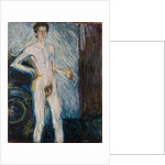 Nude Self-Portrait with Palette, 1908 by Richard Gerstl