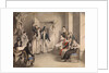 Franz Schubert. Party game of the Schubertians in Atzenbrugg, 1821 by Leopold Kupelwieser