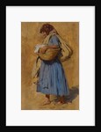 A Farmer?s Wife Blowing her Nose, ca 1871-1874 by August Ritter von Pettenkofen