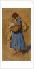A Farmer?s Wife Blowing her Nose, ca 1871-1874 by August Ritter von Pettenkofen