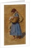 A Farmer?s Wife Blowing her Nose, ca 1871-1874 by August Ritter von Pettenkofen