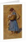 A Farmer?s Wife Blowing her Nose, ca 1871-1874 by August Ritter von Pettenkofen