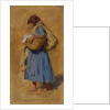 A Farmer?s Wife Blowing her Nose, ca 1871-1874 by August Ritter von Pettenkofen