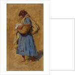 A Farmer?s Wife Blowing her Nose, ca 1871-1874 by August Ritter von Pettenkofen
