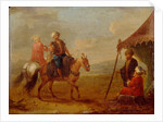Turkish Horseman by August Querfurt