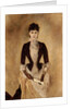 Portrait of Isabella Reisser, 1885 by Anton Romako