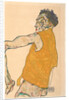 Self-Portrait in Yellow Vest, 1914 by Egon Schiele