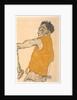 Self-Portrait in Yellow Vest, 1914 by Egon Schiele