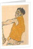 Self-Portrait in Yellow Vest, 1914 by Egon Schiele