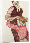 Lovers, 1914-1915 by Egon Schiele