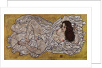 Reclining Woman, 1917 by Egon Schiele