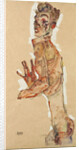 Self-Portrait with Splayed Fingers, 1911 by Egon Schiele