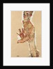 Self-Portrait with Splayed Fingers, 1911 by Egon Schiele