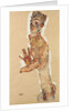Self-Portrait with Splayed Fingers, 1911 by Egon Schiele