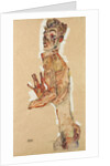 Self-Portrait with Splayed Fingers, 1911 by Egon Schiele