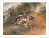 The Foraging Hussar, 1840 by Carl Schindler