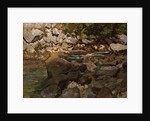 Mountain Stream with Boulders, 1888-1889 by Carl Schuch