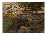 Mountain Stream with Boulders, 1888-1889 by Carl Schuch