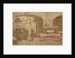 Emperor Nicholas I at the coffin of Emperor Francis I of Austria, ca 1835 by Anonymous