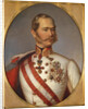 Portrait of Franz Joseph I of Austria, ca 1855 by Anonymous
