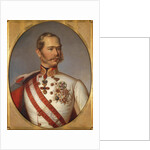 Portrait of Franz Joseph I of Austria, ca 1855 by Anonymous