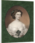 Portrait of Elisabeth of Bavaria, ca 1854 by Anonymous