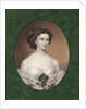 Portrait of Elisabeth of Bavaria, ca 1854 by Anonymous