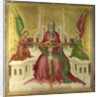 The Trinity with Christ Crucified, c.1410 by Austrian master