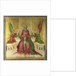 The Trinity with Christ Crucified, c.1410 by Austrian master